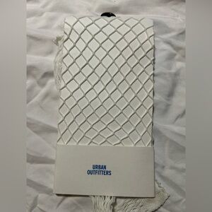 Urban Outfitters White Fishnet Tights Stockings New